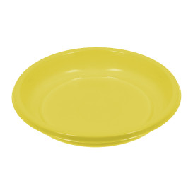 Assiette Creuse Réutilisable Economique PS Jaune Ø22cm (250 Utés)