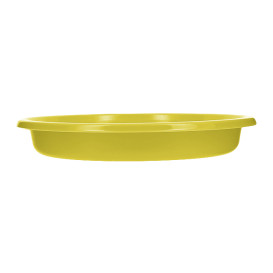 Assiette Creuse Réutilisable Economique PS Jaune Ø22cm (250 Utés)