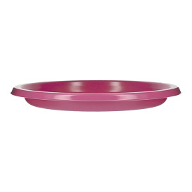 Assiette Plate Réutilisable Economique PS Fuchsia Ø17cm (300 Utés)