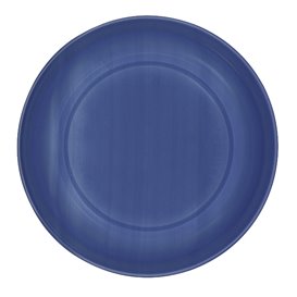 Assiette Creuse Réutilisable Economique PS Bleu foncé Ø20,5cm (25 Utés)