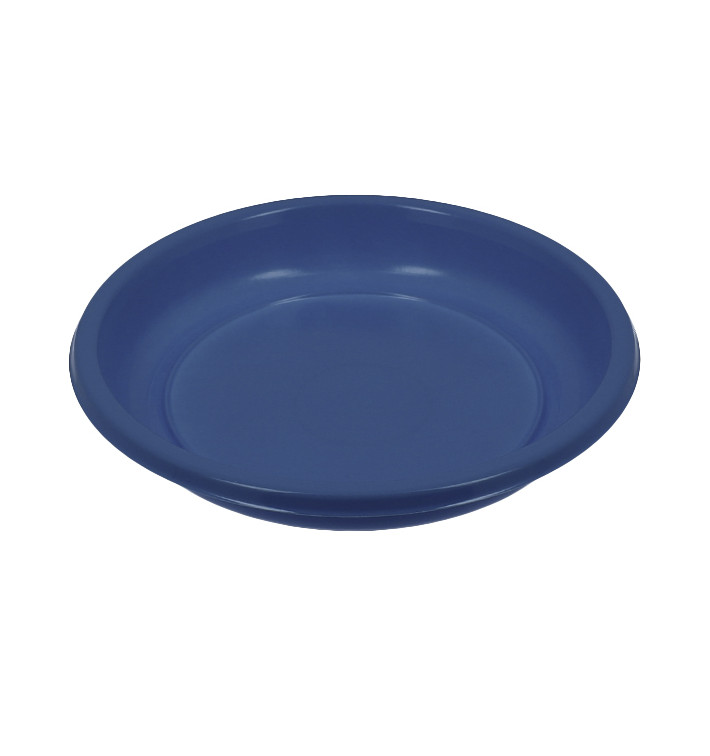 Assiette Creuse Réutilisable Economique PS Bleu foncé Ø20,5cm (25 Utés) Assiette Creuse Réutilisable Economique PS Bleu foncé Ø20,5cm (25 Utés)