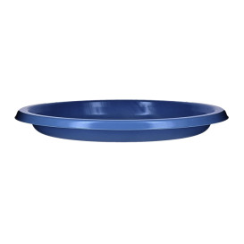 Assiette Plate Réutilisable Economique PS Bleu foncé foncé Ø17cm (25 Utés)