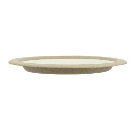 Assiette en Bagasse Biodégradable Blanc Ø22,5cm (120 Utés)