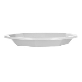 Assiette Creuse Réutilisable Economique PS Blanc Ø22cm (30 Utés)