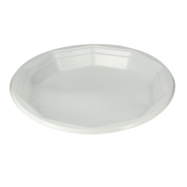 Assiette Réutilisable PP "Deka" Creuse Blanc 220mm (231 Utés)