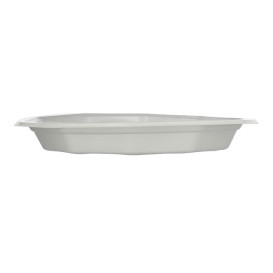 Assiette Réutilisable PP "Deka" Creuse Blanc 220mm (231 Utés)