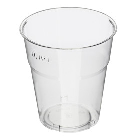 Gobelet Économique Réutilisable PS "Diamant" Cristal 200ml Ø7,2cm (25 Utés)