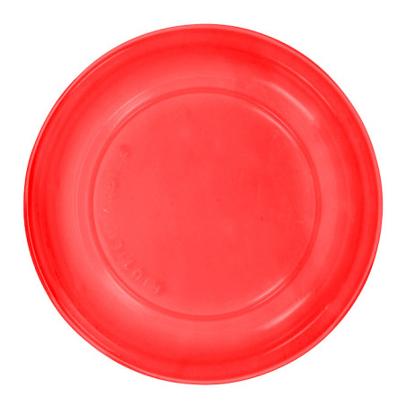 Assiette Plate Réutilisable Economique PS Rouge Ø22cm (200 Utés)