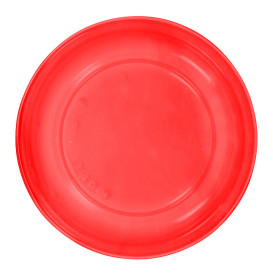 Assiette Plate Réutilisable Economique PS Rouge Ø17cm (300 Utés)