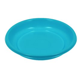 Assiette Plate Réutilisable Economique PS Turquoise Ø20,5cm (150 Utés)