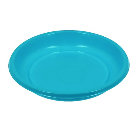 Assiette Plate Réutilisable Economique PS Turquoise Ø20,5cm (25 Utés)