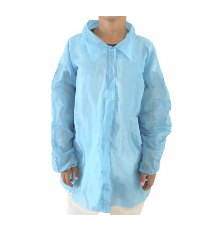 Blouse Enfant PP Bleu Velcro et Sans Poches (1 Uté) Blouse Enfant PP Bleu Velcro et Sans Poches (1 Uté)