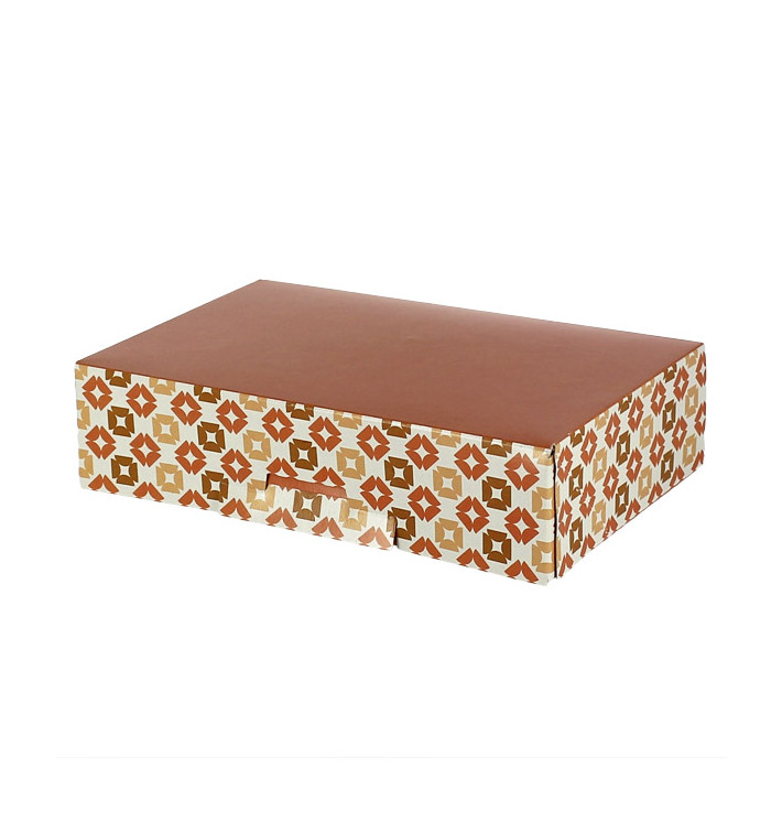 Boîte à Chocolats et Bonbons Corail 17,5x11,5x4,7cm (600 Utés) Boîte à Chocolats et Bonbons Corail 17,5x11,5x4,7cm (600 Utés)