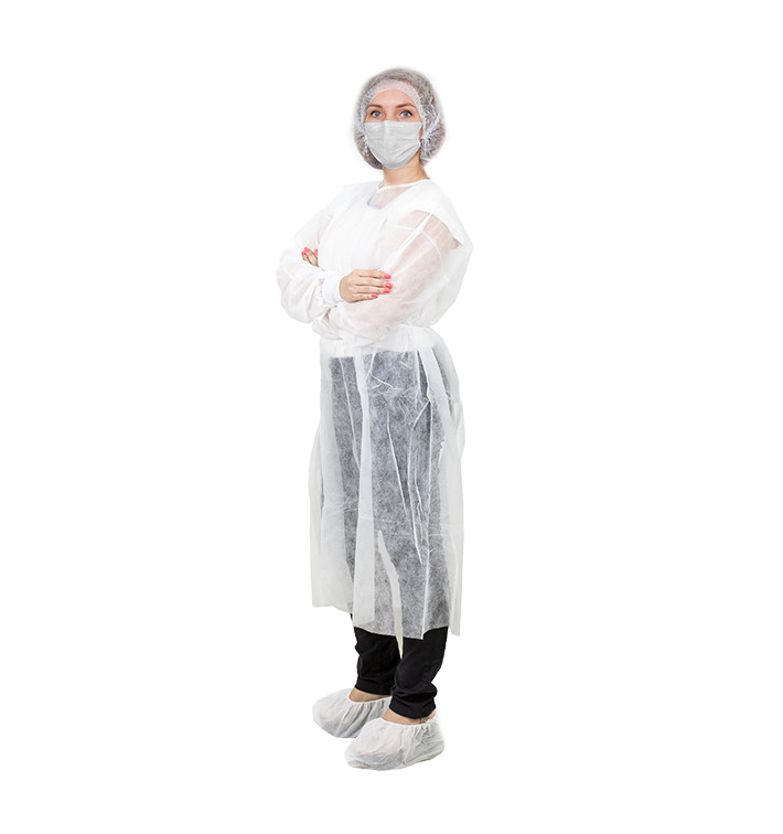 Kit de Visitez PP 3 pièces + Masques Blanc (60 Kits) Kit de Visitez PP 3 pièces + Masques Blanc (60 Kits)