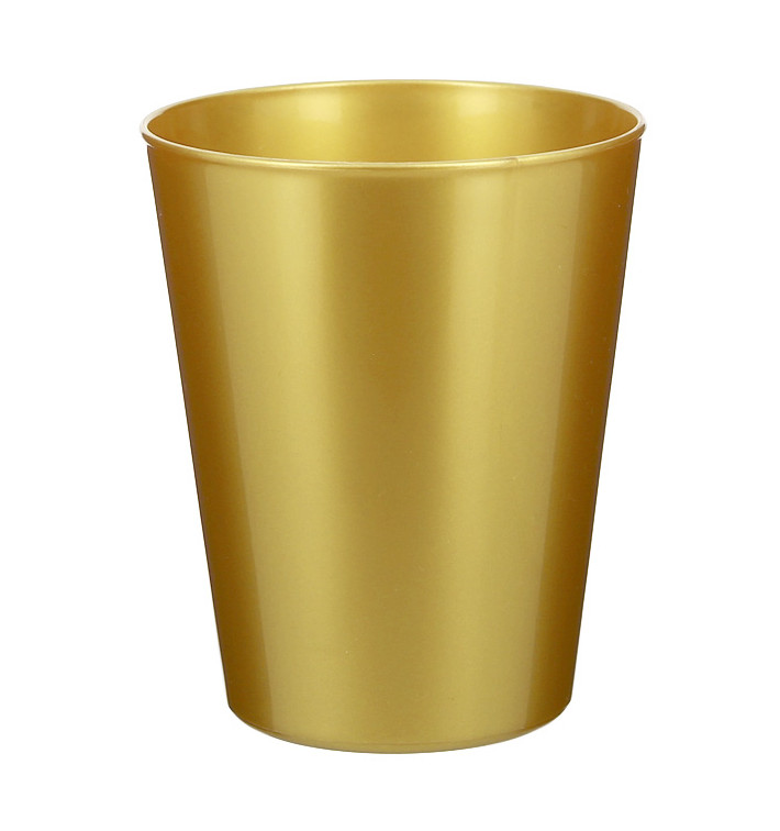 Gobelet Réutilisable Durable PP Minéral Or 330ml (6 Utés) Gobelet Réutilisable Durable PP Minéral Or 330ml (6 Utés)