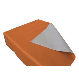 Nappe en papier 1,2x1,2 Mètre Orange 40g (300 Unités)