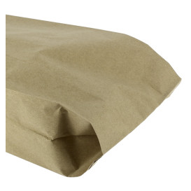 Sachet Hamburger Ingraissable Kraft 14+7x24cm (250 Utés)