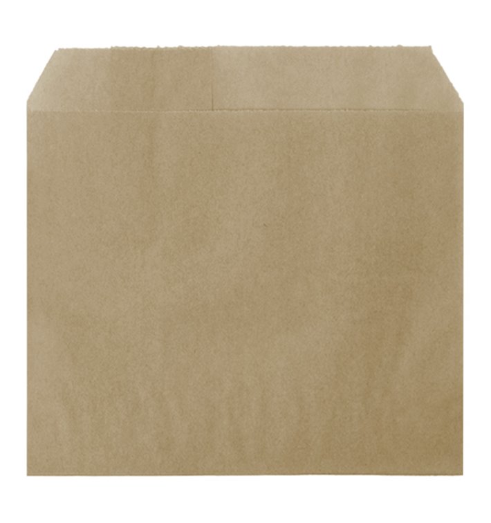 Sachets pour Frites Kraft Ingraissable 12x12cm (250 Utés) Sachets pour Frites Kraft Ingraissable 12x12cm (250 Utés)