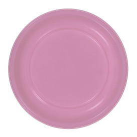 Assiette Creuse Réutilisable Economique PS Rose Ø20,5cm (25 Utés)