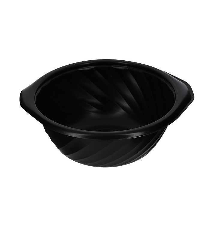 Bol Rond PP Noir 550ml Ø149mm (100 Utés) Bol Rond PP Noir 550ml Ø149mm (100 Utés)