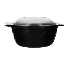 Couvercle PP Translucide Bol 550ml Ø149x27mm (100 Utés)