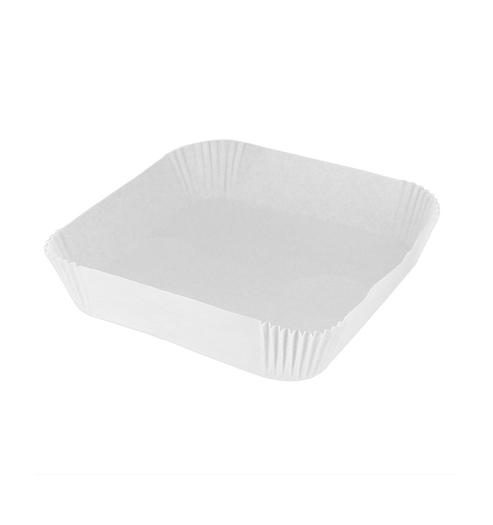 Caissette Papier pour Barquette 17x17x4cm (200 Utés) Caissette Papier pour Barquette 17x17x4cm (200 Utés)