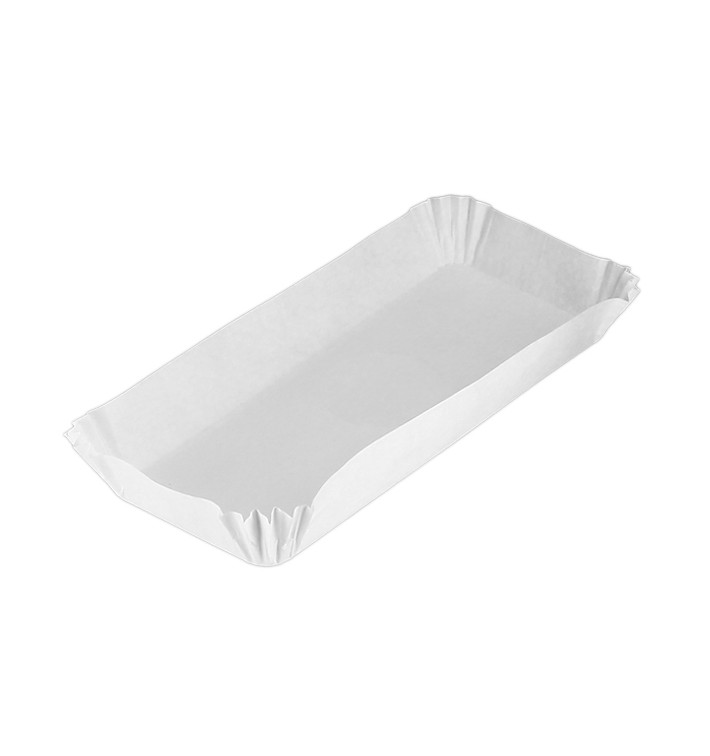 Caissette Papier pour Barquette 21x8,5x2,8cm (200 Utés) Caissette Papier pour Barquette 21x8,5x2,8cm (200 Utés)