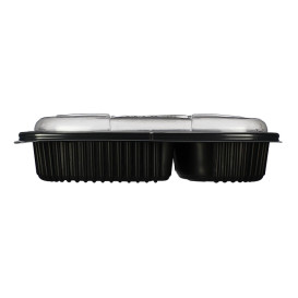 Couvercle PP Translucide Barquette 1050/1250ml 255x189x20mm (20 Utés)