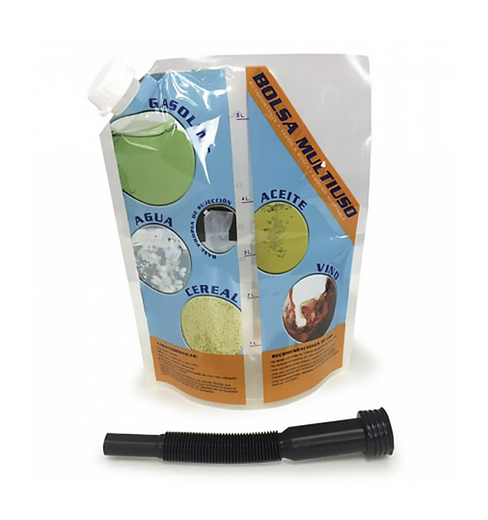 Sachet Flexible à Bouchon PET 5 Litres (1 Unité) Sachet Flexible à Bouchon PET 5 Litres (1 Unité)