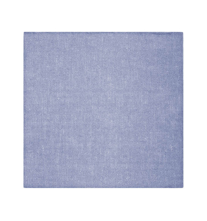 Serviette Papier molletonnée "Cow Boys Bleu" 40x40cm (50 Utés) Serviette Papier molletonnée "Cow Boys Bleu" 40x40cm (50 Utés)