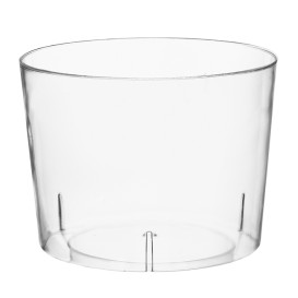 VERRINE PLASTIQUE PENTAGONE 120ML X5 (D.72xH56mm)