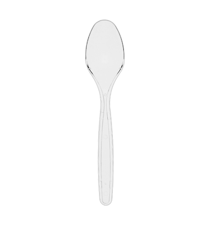 Cuillère Réutilisable PS "Diamant" Transparent 180mm (20 Utés) Cuillère Réutilisable PS "Diamant" Transparent 180mm (20 Utés)