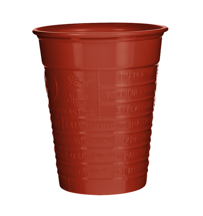 Gobelet Plastique PS Rouge 200ml Ø7cm (50 Utés) Gobelet Plastique PS Rouge 200ml Ø7cm (50 Utés)