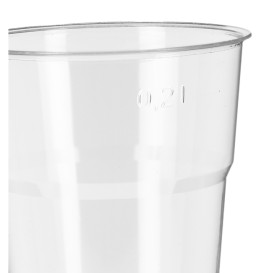 Gobelet Réutilisable PS "Diamant" Cristal 250ml Ø7,2cm (1.250 Utés)