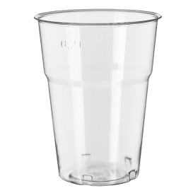 Gobelet Réutilisable PS "Diamant" Cristal 250ml Ø7,2cm (50 Utés)