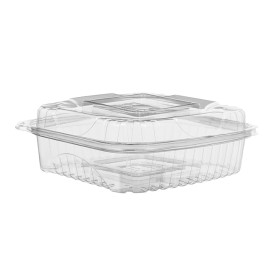 Saladier avec charnière PLA 20,0x20,0x7,5cm (80 Utés)