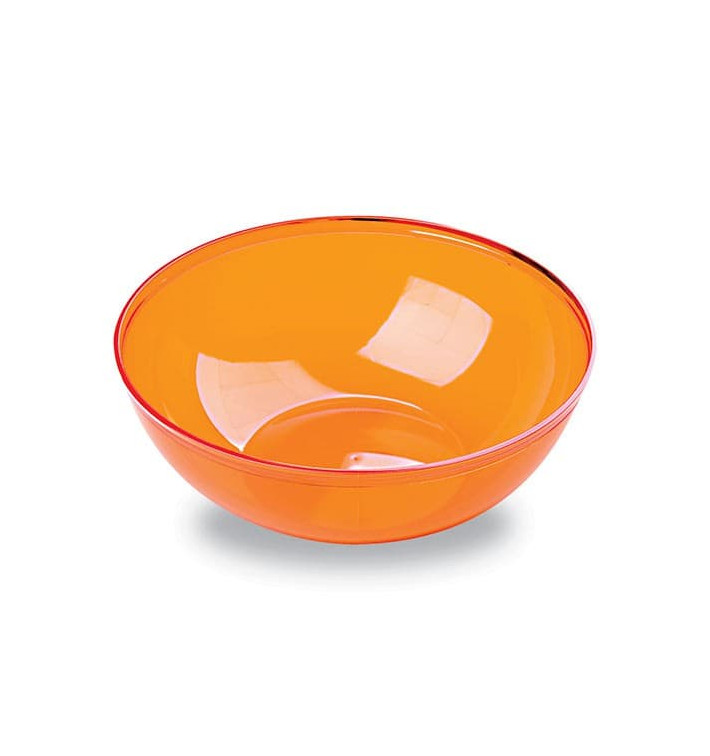 Bol PS Cristal Dur Orange 400ml Ø14cm Bol PS Cristal Dur Orange 400ml Ø14cm