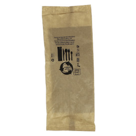 Set Couverts Réutilisables PS 4 pièces + Serviette (25 Utés)