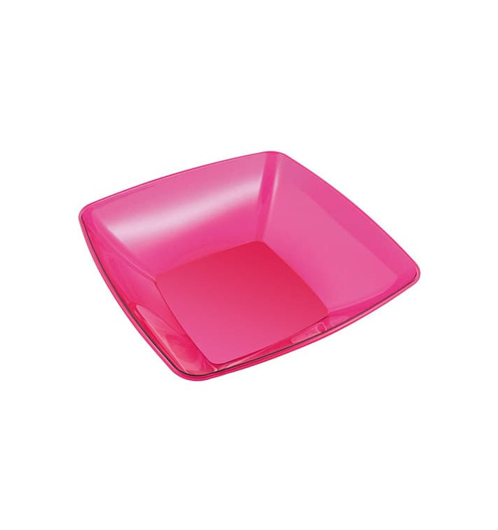 Bol PS Cristal Dur Framboise 480ml 14x14cm Bol PS Cristal Dur Framboise 480ml 14x14cm