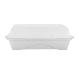 Emballage Canne à Sucre Blanche 23x15x7,5cm (250 Utés)