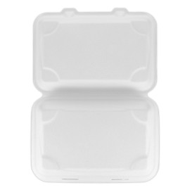 Emballage Canne à Sucre Blanche 23x15x7,5cm (250 Utés)