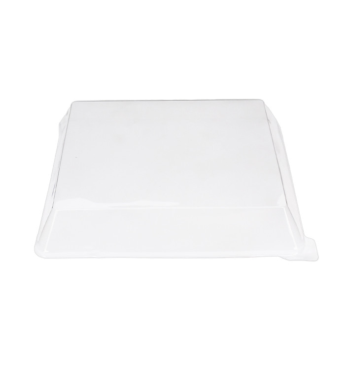 Couvercle Plastique PET 27x20cm (200 Utés) Couvercle Plastique PET 27x20cm (200 Utés)