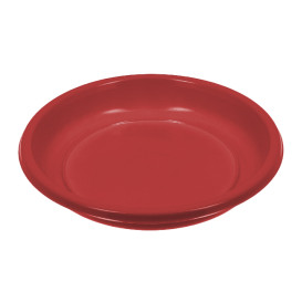 Assiette Creuse Réutilisable Economique PS Rouge Ø20,5cm (25 Utés)