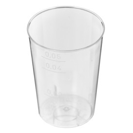 Verre mesureur en PP 50 ml