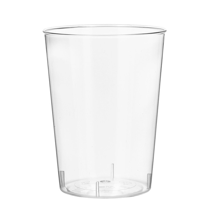 Verre Plastique Dur Transparent PS 70ml (45 Unités)