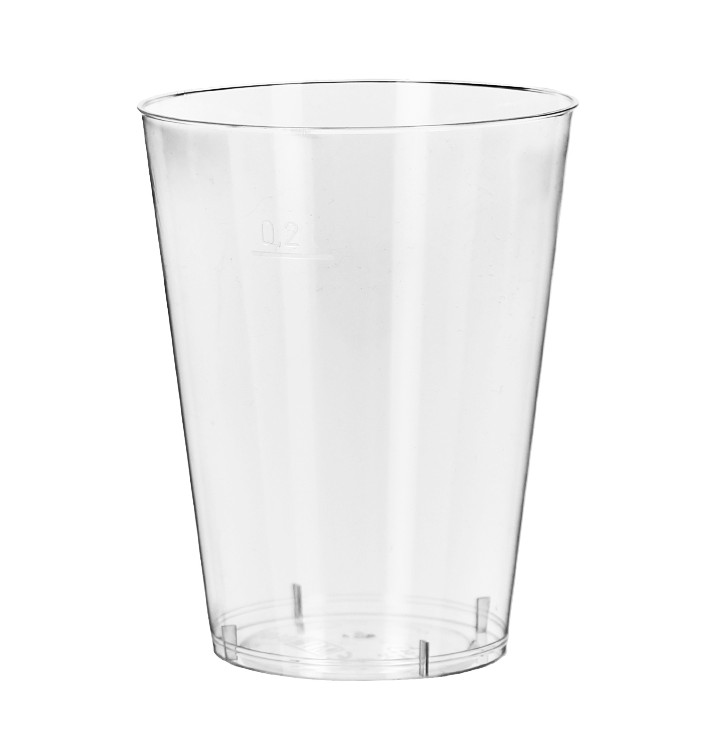 Verre Plastique Dur 200ml Transparent (50 Unités) Verre Plastique Dur 200ml Transparent (50 Unités)