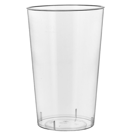 Verre Plastique Dur Transparent PS 600ml (480 Utés)