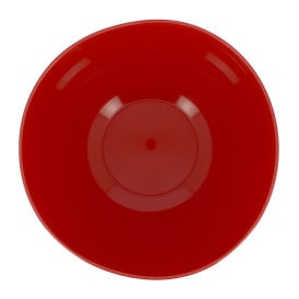 Bol Réutilisable Durable PP Minéral Rouge 2l Ø20cm (36 Utés)