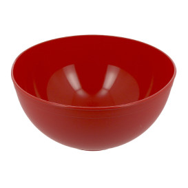 Bol Réutilisable Durable PP Minéral Rouge 2l Ø20cm (1 Uté)