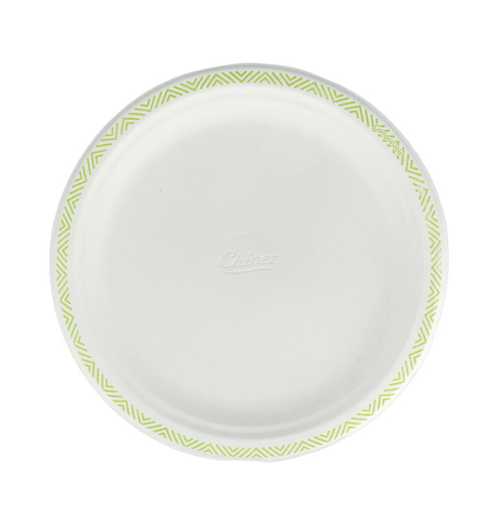 Assiette en Carton Chinet 240mm Flavour (100 Unités) Assiette en Carton Chinet 240mm Flavour (100 Unités)